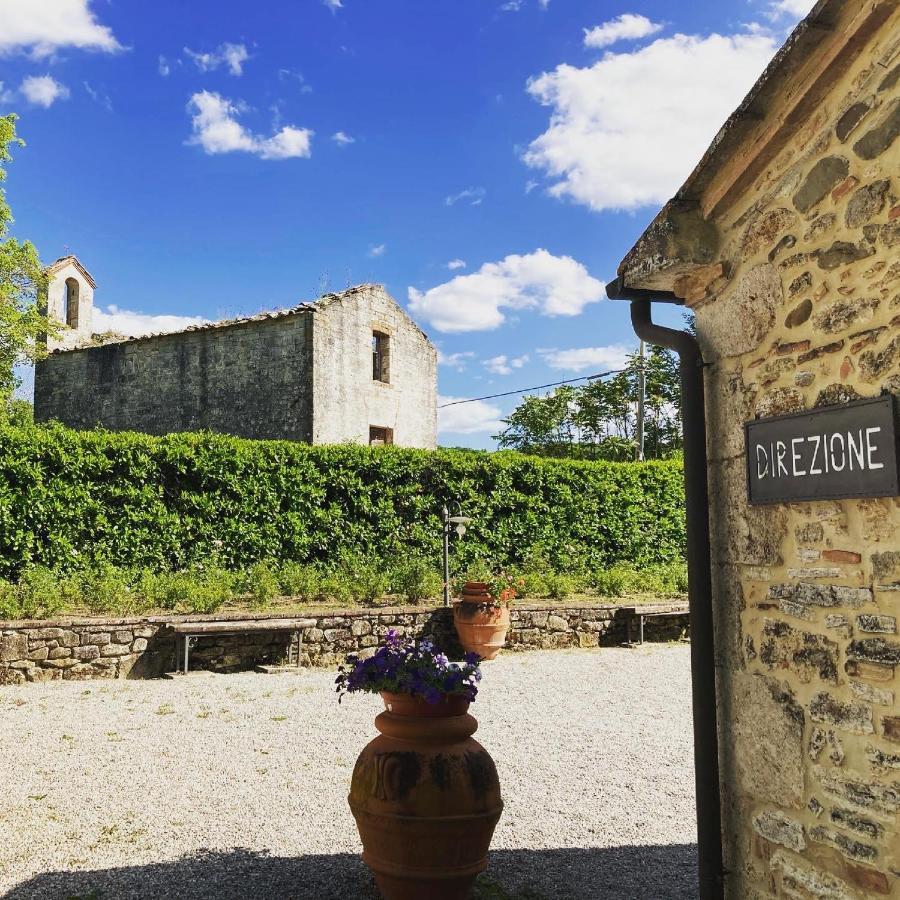 Podere La Chiusella B&B Rapolano Terme Exteriör bild
