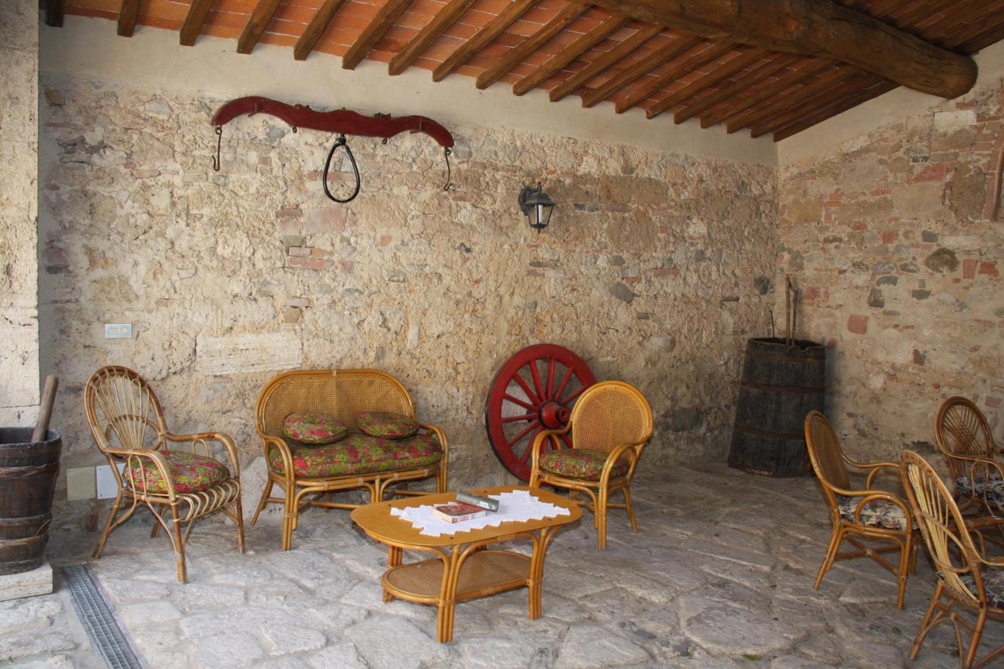 Podere La Chiusella B&B Rapolano Terme Exteriör bild