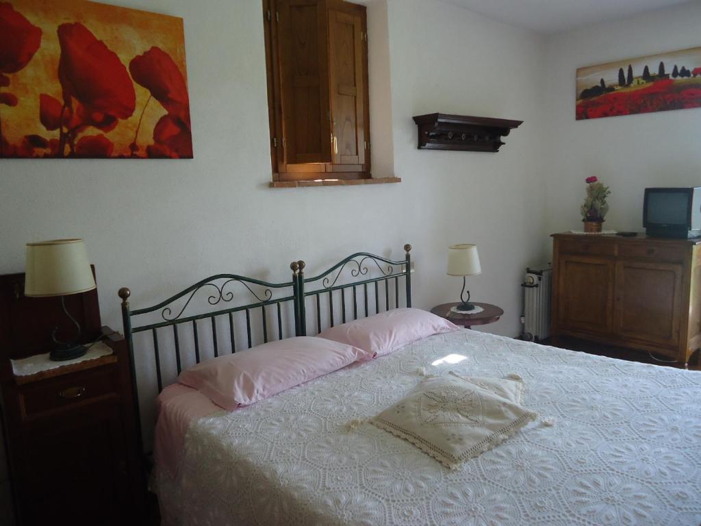 Podere La Chiusella B&B Rapolano Terme Rum bild